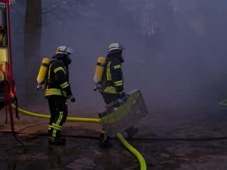 FW Lüchow-Dannenberg: Kellerbrand bei Lüchow - Wäschetrockner in Brand geraten