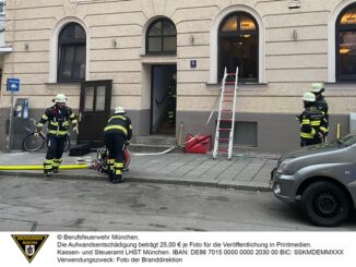 FW-M: Brand in Gaststätte (Altstadt-Lehel)