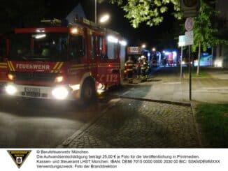 FW-M: Brand in Schule (Nymphenburg)