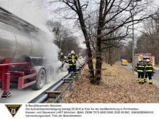 FW-M: Brennender Gefahrguttransporter (Sendling)