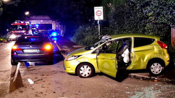 FW-M: Drei Unfälle - sechs Verletzte (Stadtgebiet)