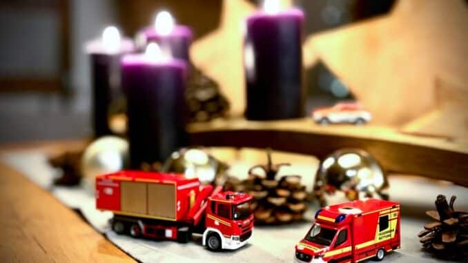FW-M: Erhöhte Brandgefahr zur Advents- und Weihnachtszeit