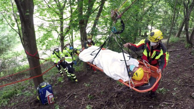 FW-M: Höhenretter der Münchner Berufsfeuerwehr gewinnen Leistungsvergleich