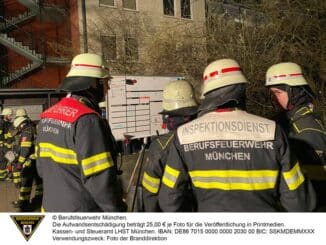 FW-M: Kellerabteile in Flammen (Perlach)