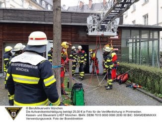 FW-M: Kurioser Unfall mit einem Verletzten (Au-Haidhausen)