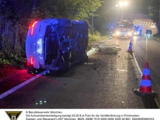 FW-M: Nächtliche Verkehrsunfälle (Isarvorstadt / Fürstenried)