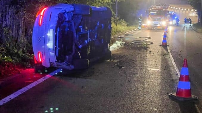 FW-M: Nächtliche Verkehrsunfälle (Isarvorstadt / Fürstenried)