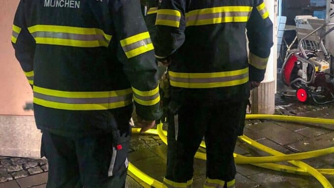FW-M: Nächtlicher Brand im Lokal (Isarvorstadt)