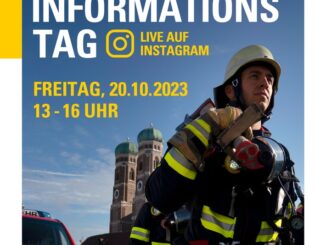 FW-M: Online-Infotag zu Traumjobs bei der Feuerwehr München