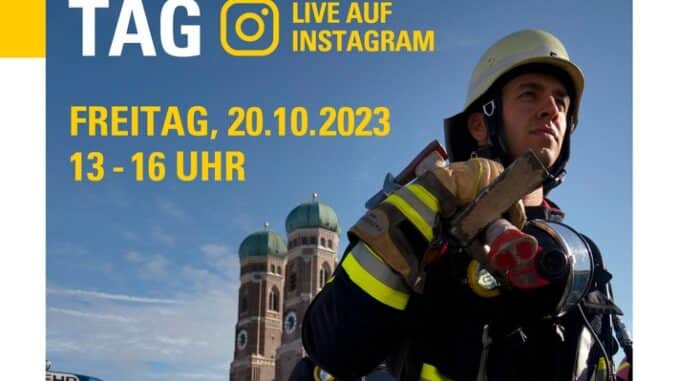 FW-M: Online-Infotag zu Traumjobs bei der Feuerwehr München