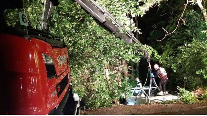 FW-M: Personen im Wasser (Aubing-Lochhausen-Langwied)