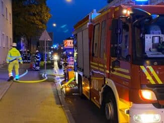 FW-M: Spülmaschine gerät in Brand (Laim)