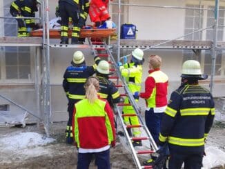 FW-M: Unfall auf Baustelle (Solln)