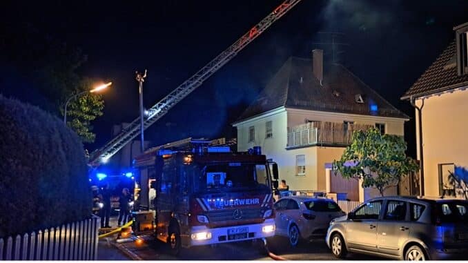 FW-M: Wohnung nach Brand unbewohnbar (Sendling)