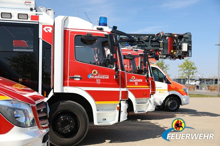 FW-MG: Kinder entdeckten Vegetationsbrand