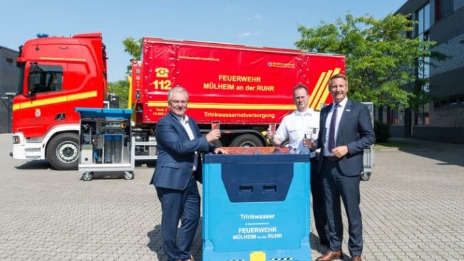 FW-MH: 4,2 Millionen Euro für mobile Trinkwasser-Notversorgung der Mülheimer Feuerwehr