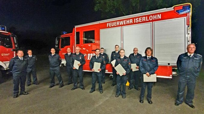 FW-MK: Dienstbesprechung der Löschgruppe Sümmern