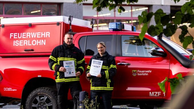 FW-MK: Einsatzkräfte sammeln Kilometer für den guten Zweck