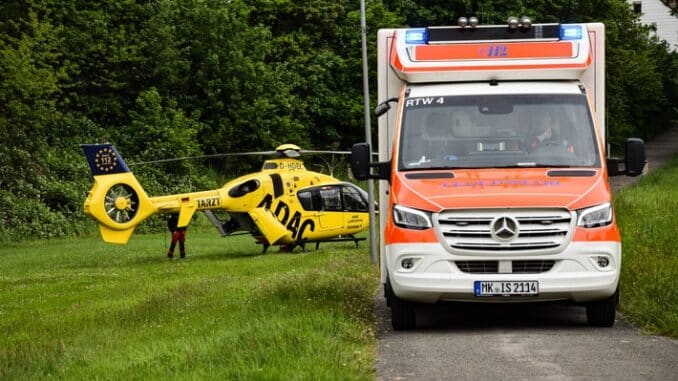 FW-MK: Erneute Hubschrauberlandung in Iserlohn