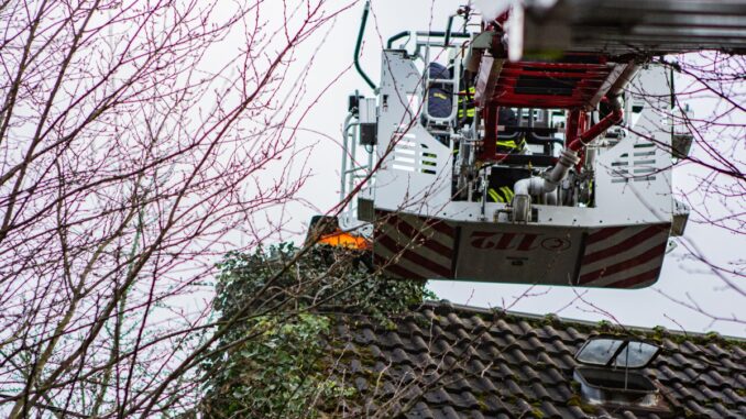 FW-MK: Kaminbrand am Sonntagnachmittag in Drüpplingsen