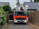 FW Norderstedt: Brand eines Geräteschuppens im Rugenbarg