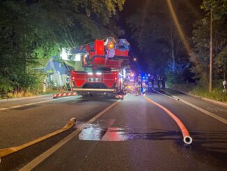 FW Norderstedt: Kellerbrand in der Poppenbütteler Straße