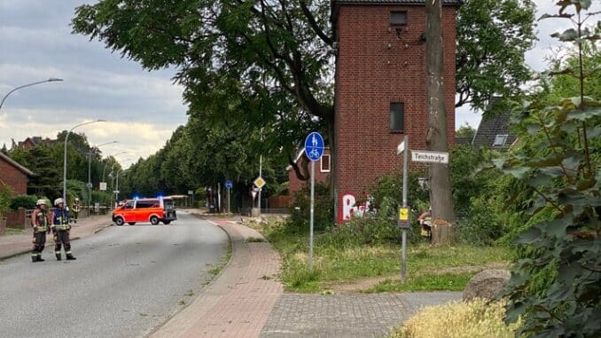 FW Norderstedt: Sturmtief &quot;Poly&quot; - Bilanz der Feuerwehr Norderstedt I 15:00 - 19:30 Uhr