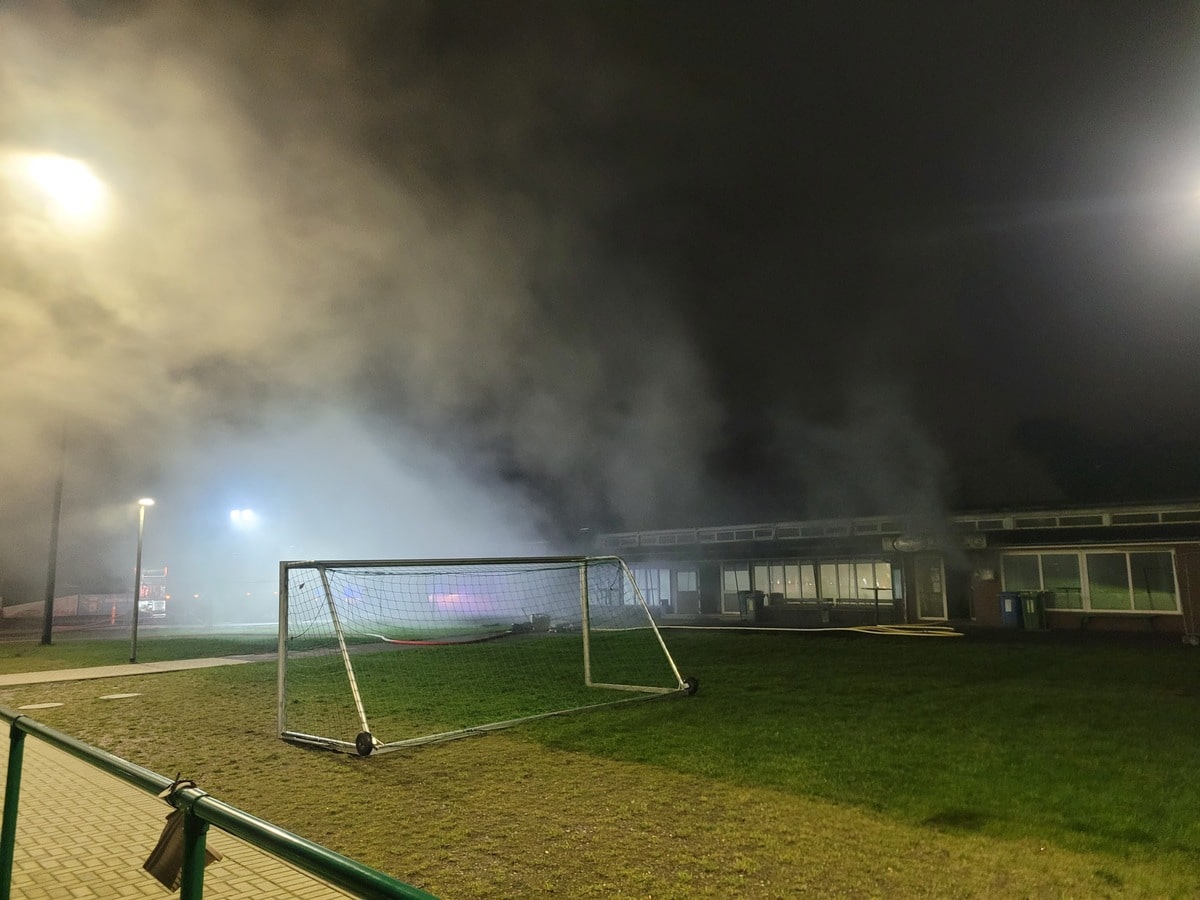 FW-OB: Kellerbrand im Vereinsheim