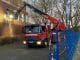 FW-OB: Kleinbrand in ehemaliger Hauptschule