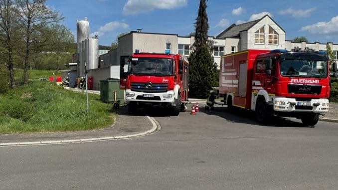 FW-OE: Brand in einem Bäckereibetrieb