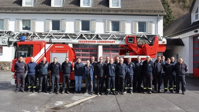 FW-OE: Hochwasser - Fortbildung für Führungskräfte der Feuerwehr Lennestadt