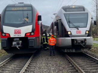 FW-OE: Personen aus Zug defekten Zug geholfen