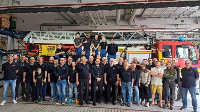 FW-OG: Pompiers aus Lons-le-Saunier zu Besuch in Offenburg