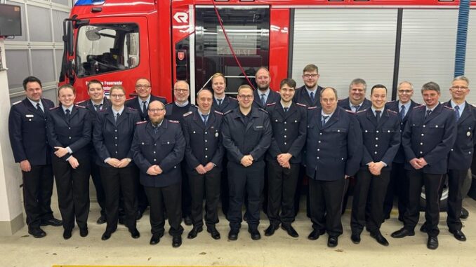 FW-OLL: Erfolgreiche Jahreshauptversammlung der Freiwilligen Feuerwehr Littel