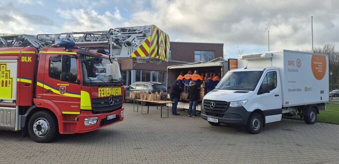 FW-OLL: Jugendfeuerwehr Wildeshausen zeigt Herz: Unterstützung für die Tafel Wildeshausen bei der Weihnachtsfeier