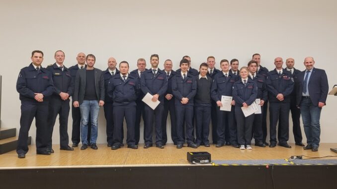 FW Overath: Erste Wehrversammlung der Freiwilligen Feuerwehr Overath