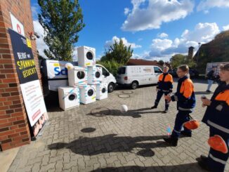 FW-PI: &quot;Jugendfeuerwehr meets Handwerk, so hieß die Veranstaltung, die am Sonnabend(08.10.22) auf dem Gelände der Feuerwehr-Technischen-Zentrale in Tornesch durchgeführt wurde.