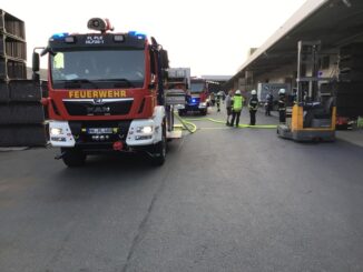 FW-PL: Brand einer Absauganlage in Industriebtrieb