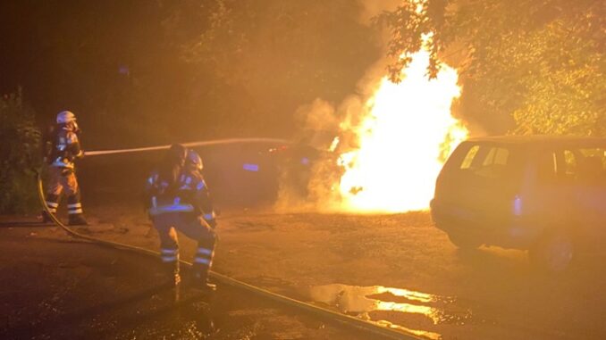 FW-PL: Ortsteil Papenkuhle - PKW-Brand