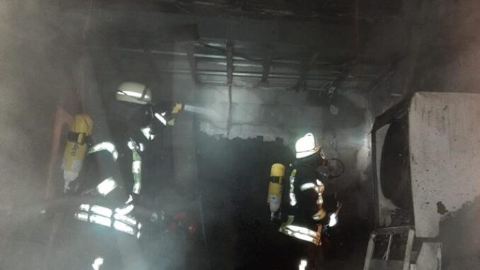 FW-PLÖ: Gebäudebrand in Plöner Altstadt