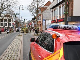 FW Pulheim: Gasaustritt aus Heizungsanlage