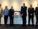 FW-RD: Lürssen Kröger Werft Schacht-Audorf bekommt das Förderschild des Deutschen Feuerwehrverbandes &quot;Partner der Feuerwehr&quot; überreicht.