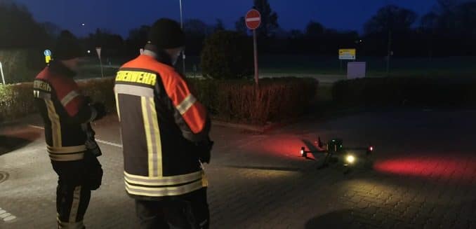 FW-RD: Nächtliche Suchaktion von Feuerwehr und Polizei blieb ohne Erfolg