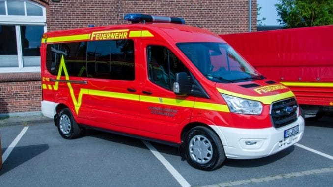 FW-RD: Neuer MTW für die Jugendfeuerwehr Osterrönfeld