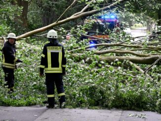 FW-RD: Orkantief &quot;Poly&quot; beschert Feuerwehren zahlreiche Einsätze