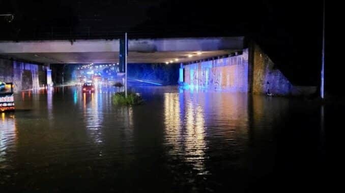 FW-RE: Starkregen und Gewitter über Recklinghausen - wenige Feuerwehreinsätze