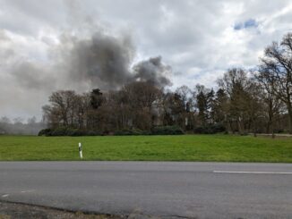 FW-ROW: Erneuter Gebäudebrand in Borchel