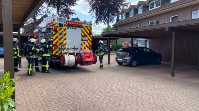 FW-ROW: Rauchentwicklung in Wohnung in Zeven