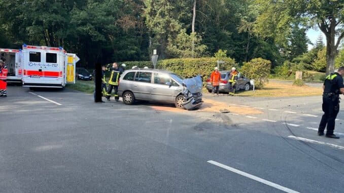 FW-ROW: Verkehrsunfall in Bockel mit fünf verletzten Personen