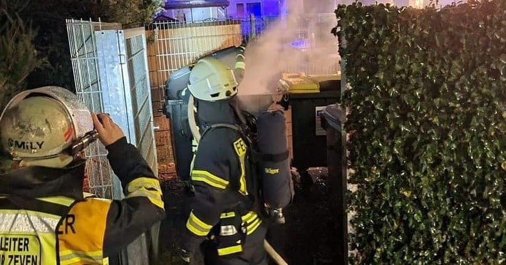 FW-ROW: Vier Feuerwehreinsätze in der Silvesternacht 2022/2023 in der Samtgemeinde Zeven